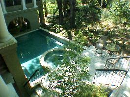 Champions' House pool